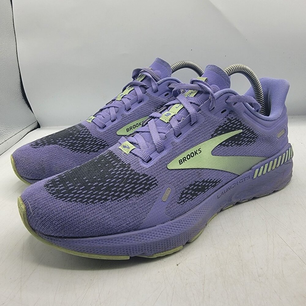 Brooks Launch GTS 9 Womens 9.5 Purple Running Shoes Athletic Casual 1203741B525 - Picture 4 of 13